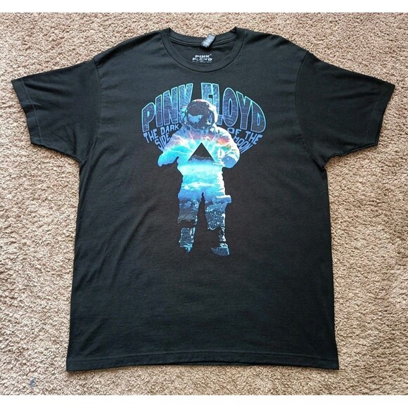 Pink Floyd The Dark Side of the Moon T-Shirt Men's XL Black Short Sleeve - Picture 1 of 7